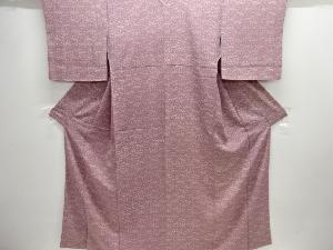 花模様小紋着物